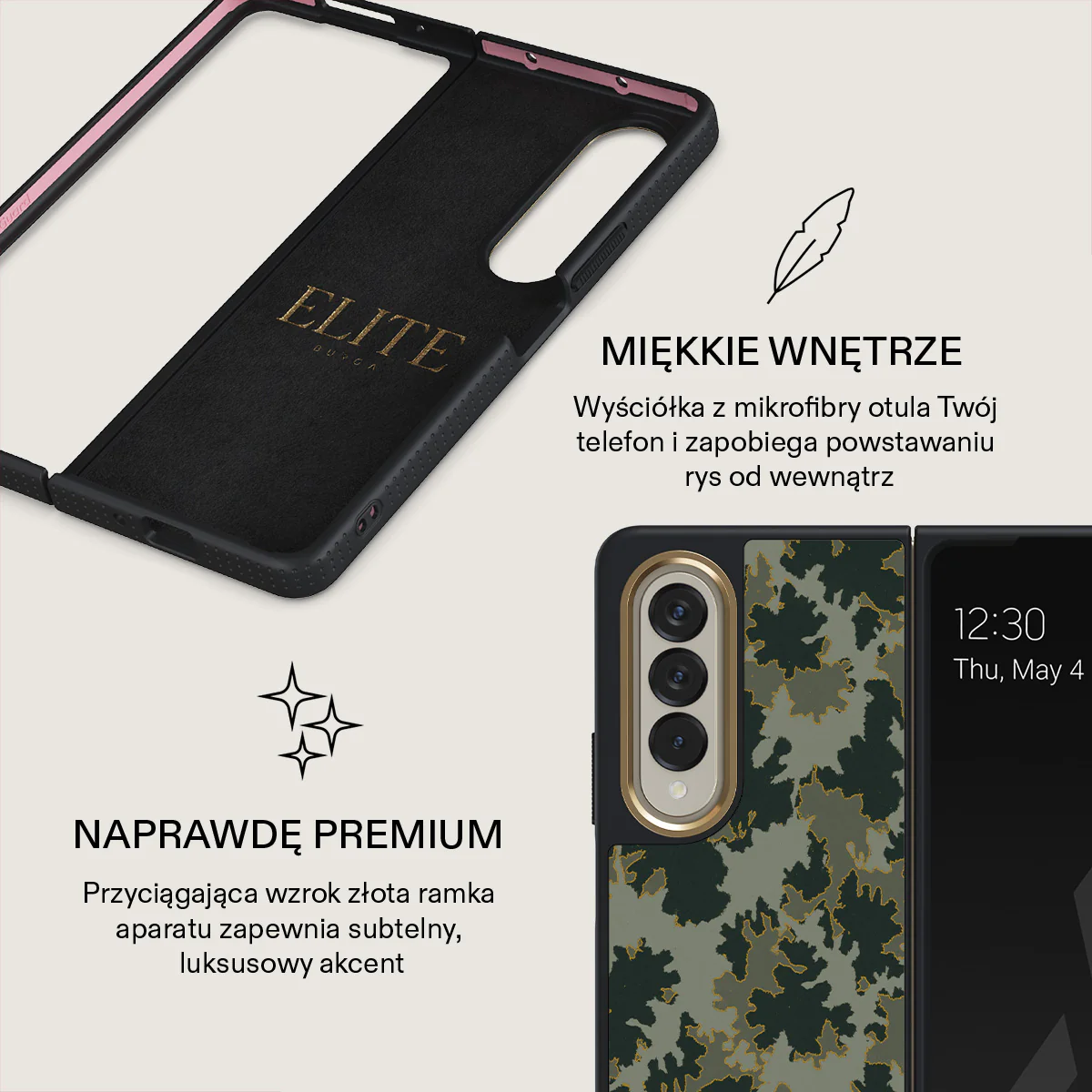 Moss - Samsung Galaxy Z Fold 4 Etui - Image 11