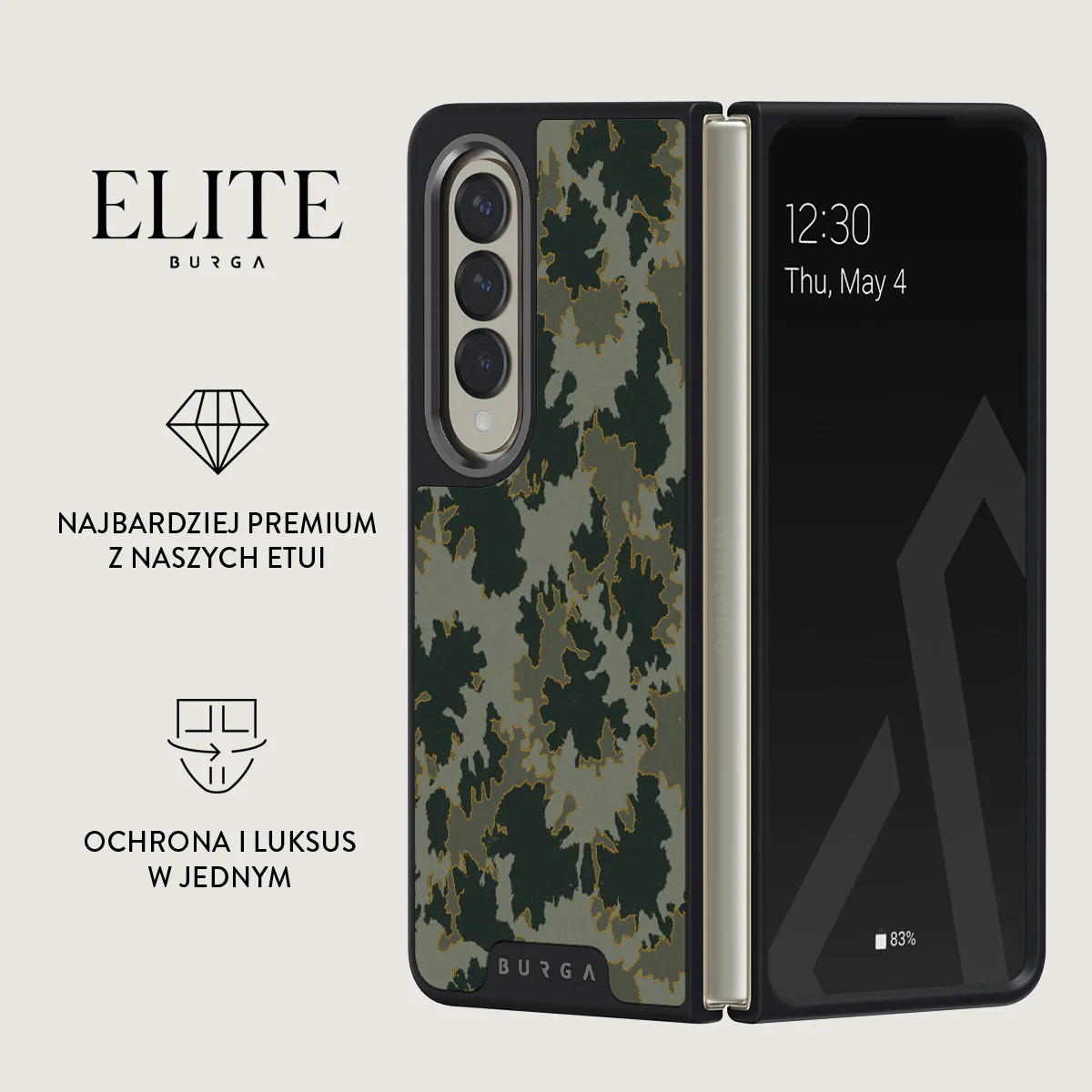Moss - Samsung Galaxy Z Fold 4 Etui - Image 14