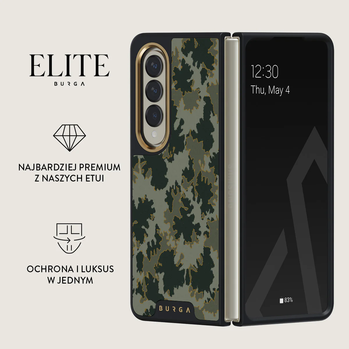Moss - Samsung Galaxy Z Fold 4 Etui - Image 7