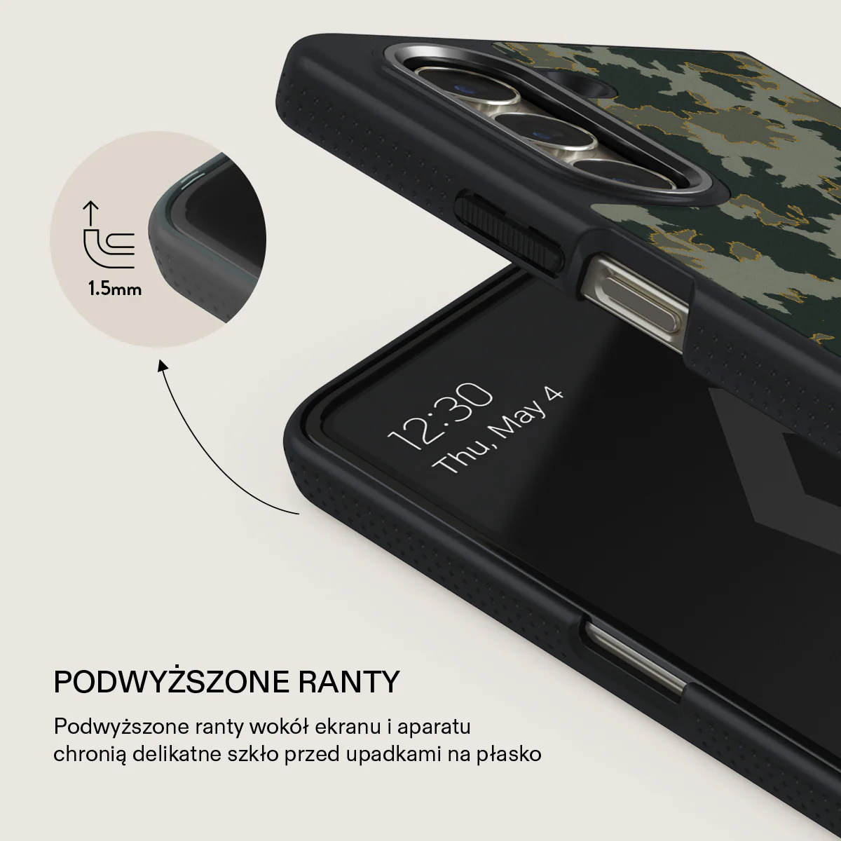 Moss - Samsung Galaxy Z Fold 5 Etui - Image 11