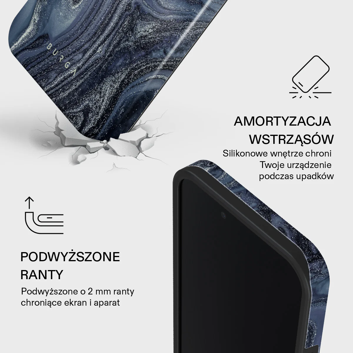 Navy Trench - iPhone 17e Etui - Image 4