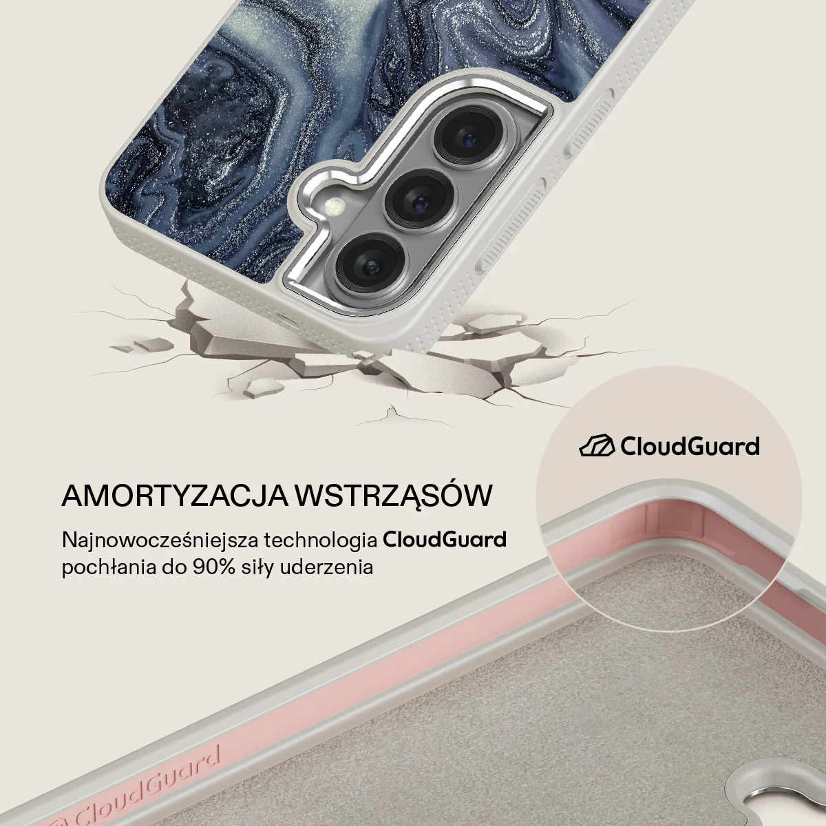 Navy Trench - Samsung Galaxy S26 Plus Etui - Image 35