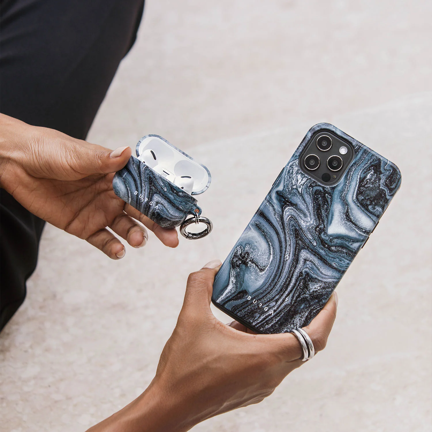 Navy Trench - Samsung Galaxy S26 Plus Etui - Image 44