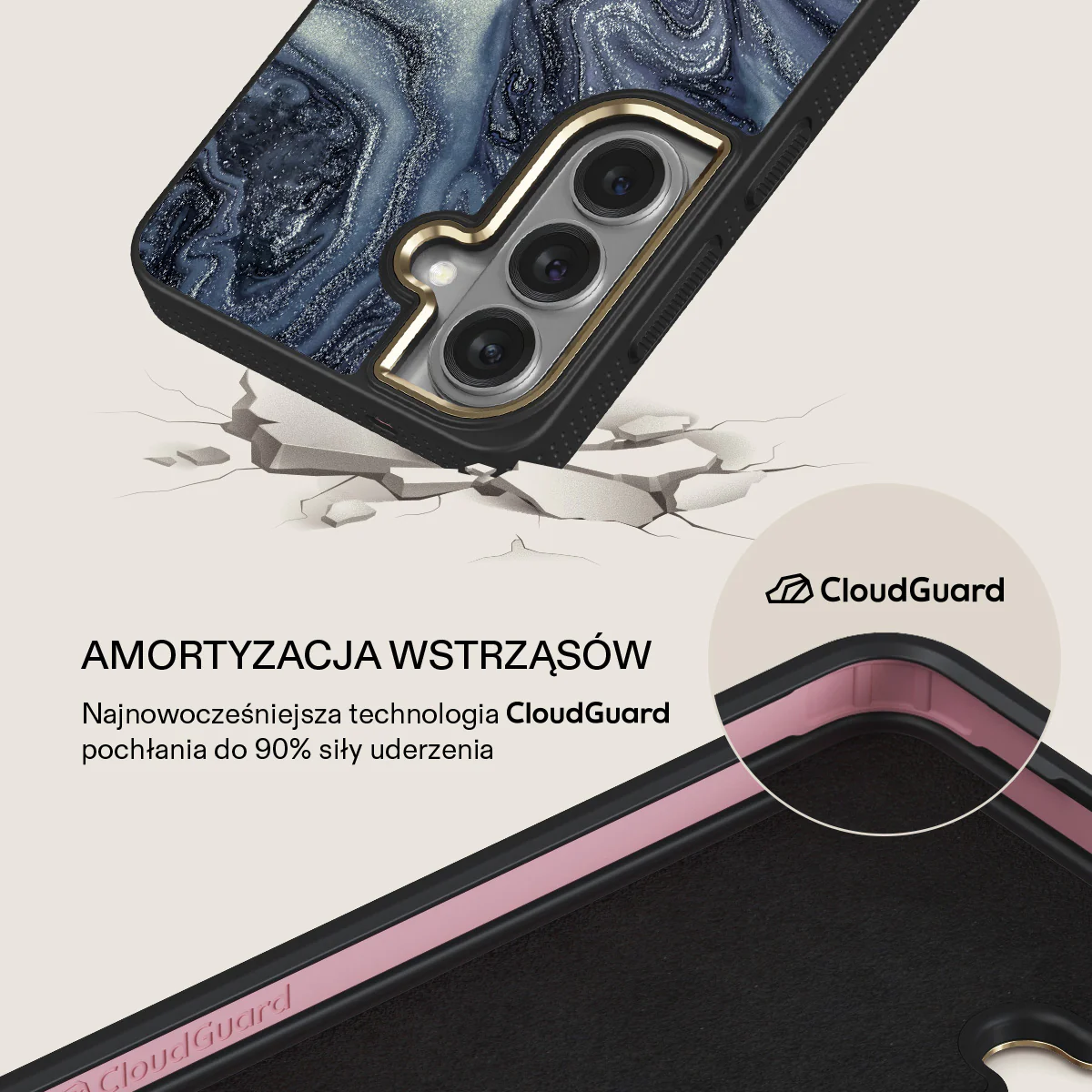 Navy Trench - Samsung Galaxy S26 Plus Etui - Image 7