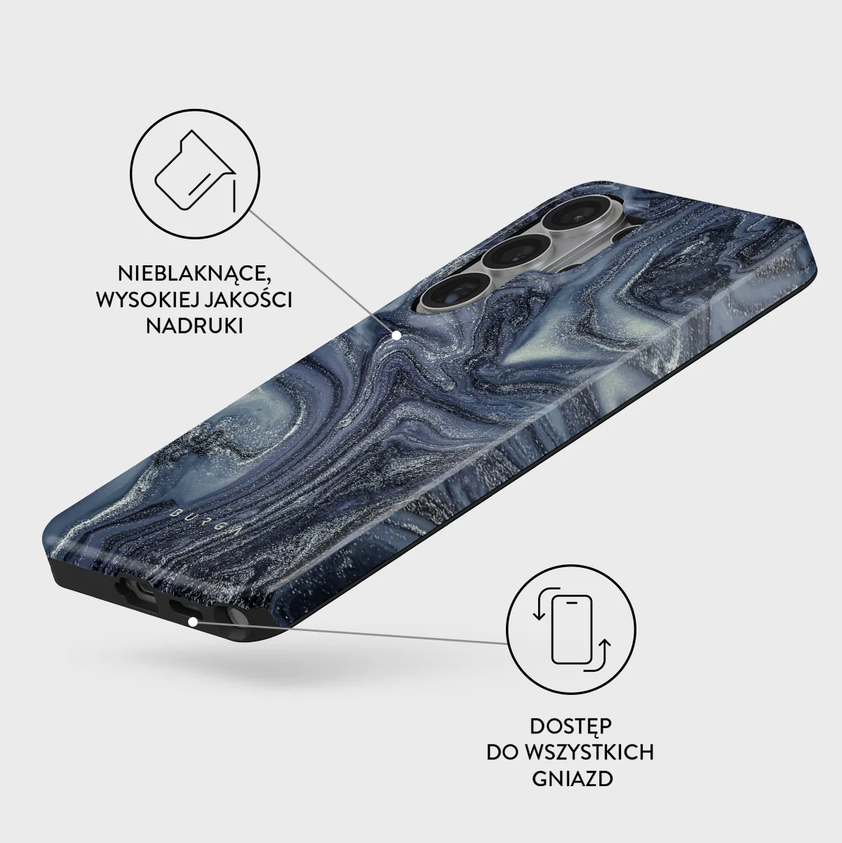 Navy Trench - Samsung Galaxy S26 Ultra Etui - Image 3