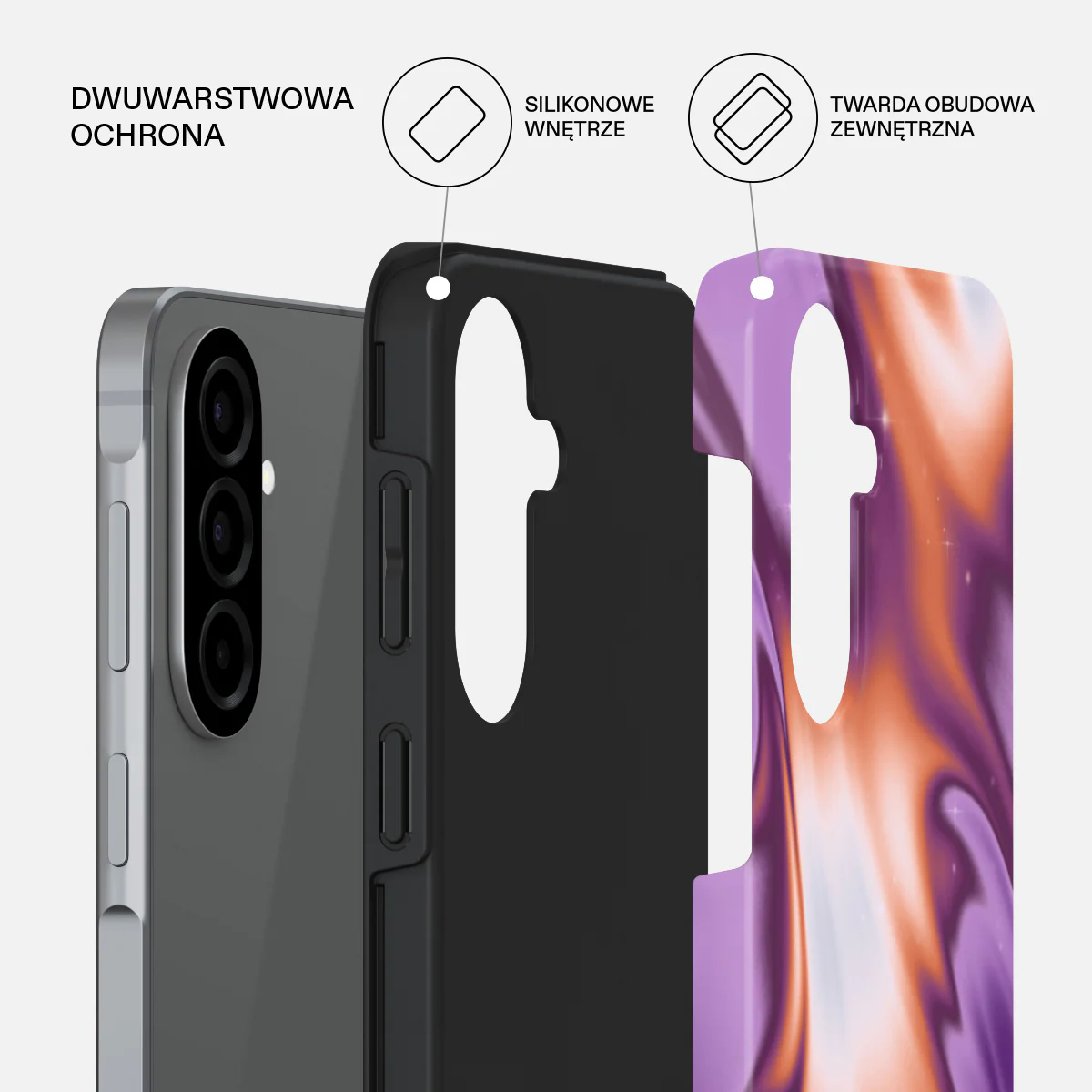 Nebula - Samsung Galaxy A57 5G Etui - Image 2