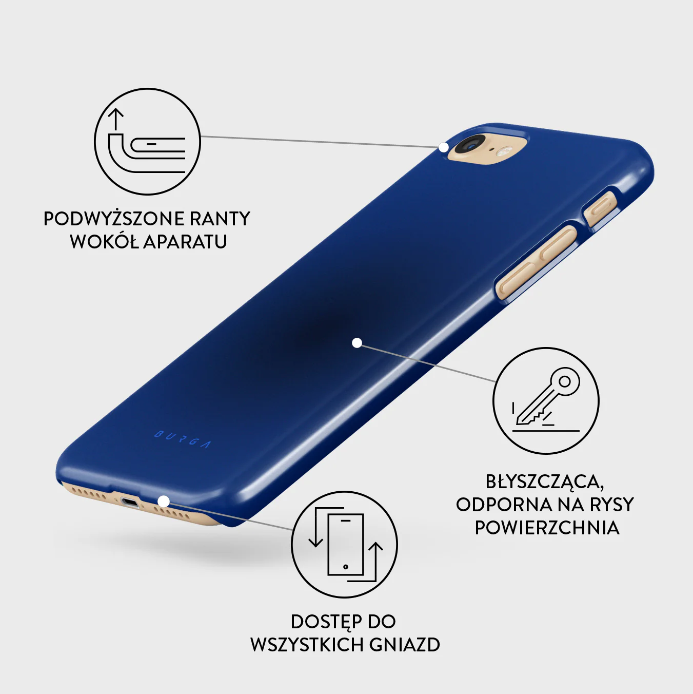 Neptune - iPhone 7 / iPhone 8 Etui - Image 3