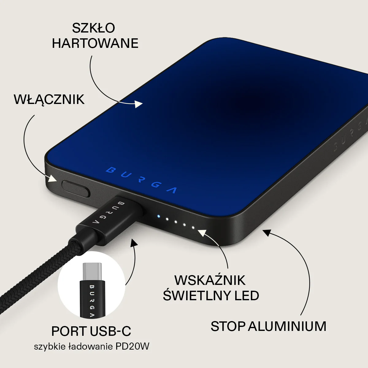 Neptune - Magnetyczny power bank - Image 5