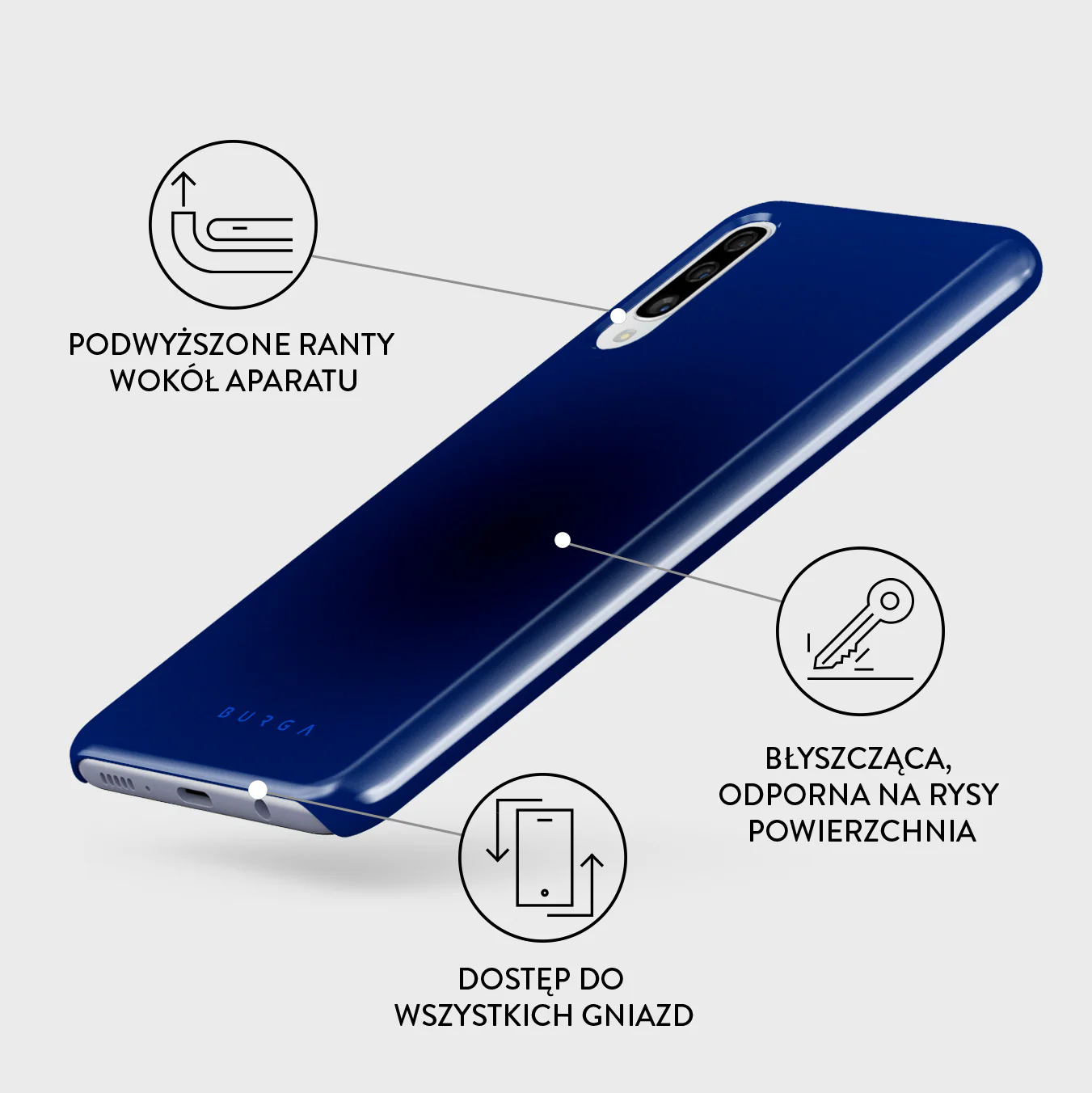 Neptune - Samsung Galaxy A50 Etui - Image 3