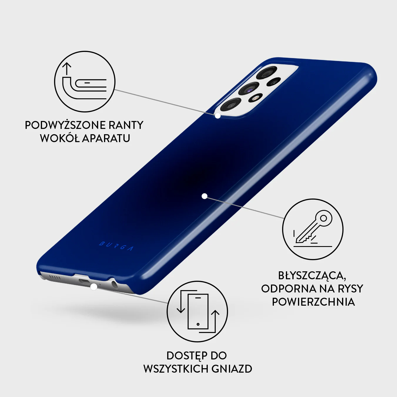 Neptune - Samsung Galaxy A72 4G / 5G Etui - Image 3
