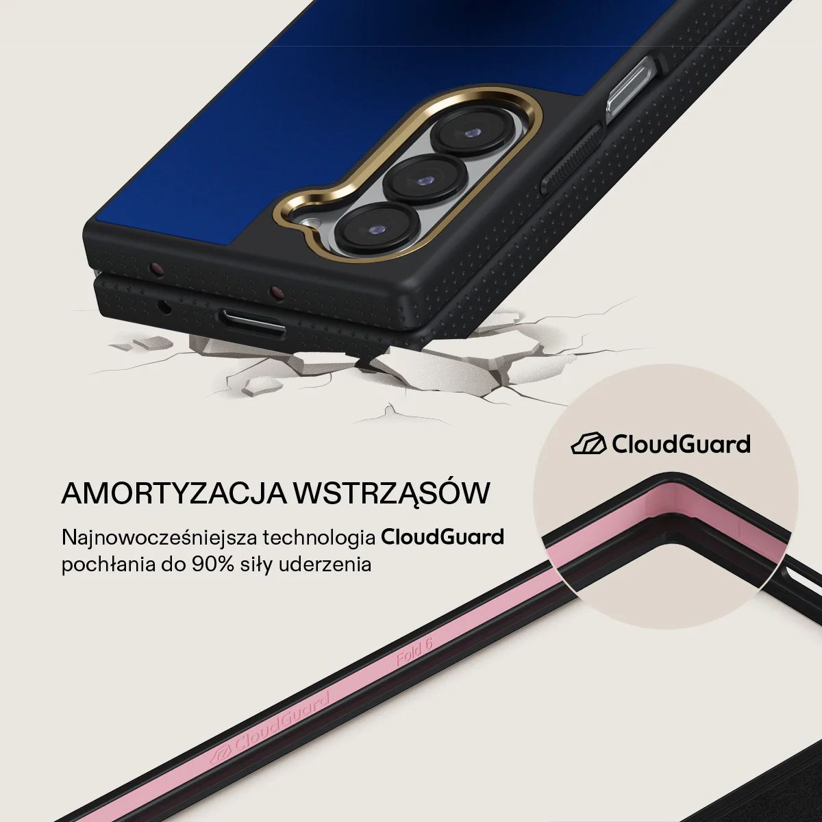 Neptune - Samsung Galaxy Z Fold 6 Etui - Image 3