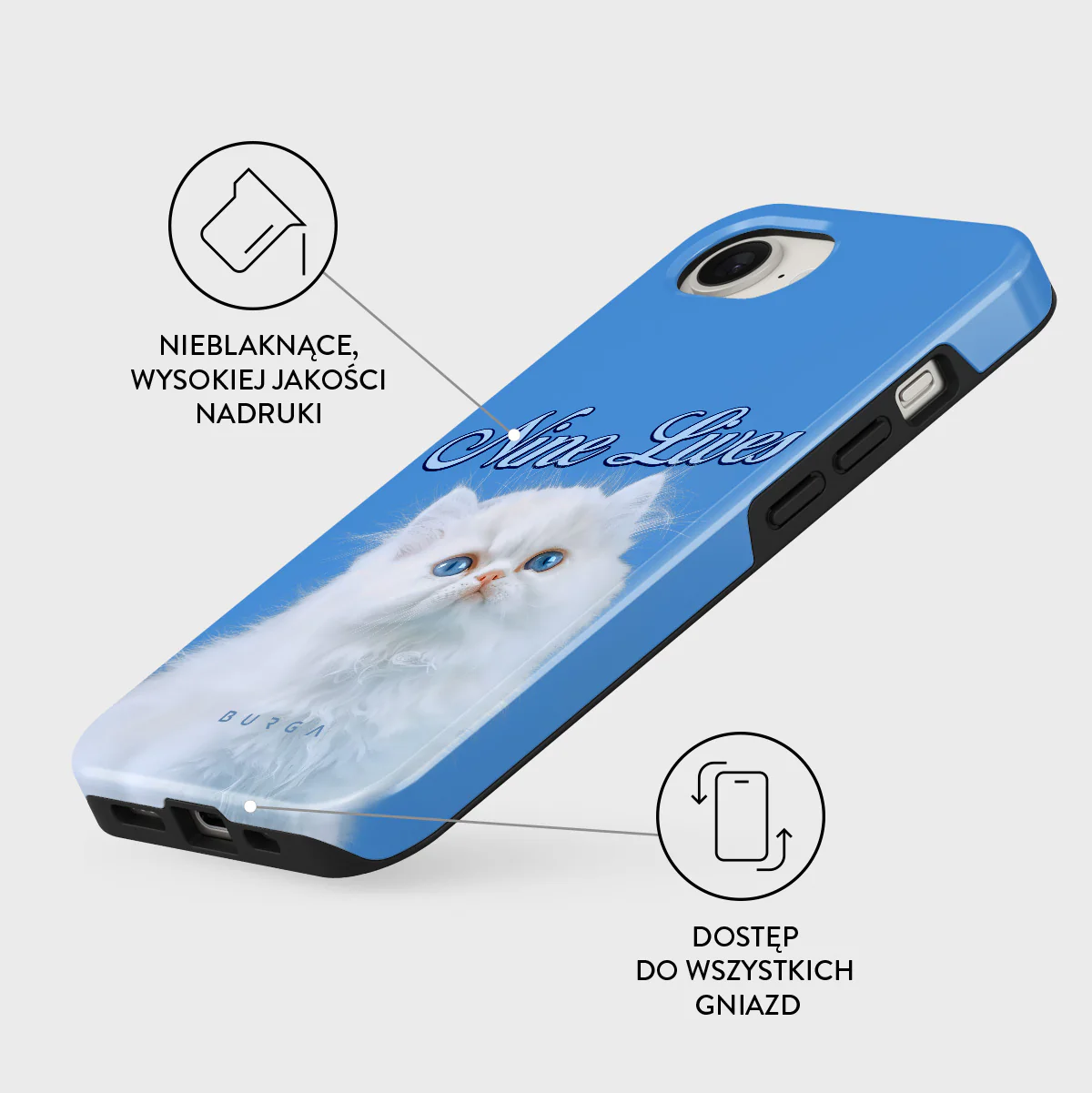 Nine Lives - iPhone 17e Etui - Image 3