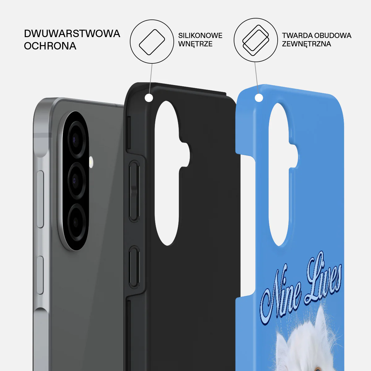 Nine Lives - Samsung Galaxy A57 5G Etui - Image 2