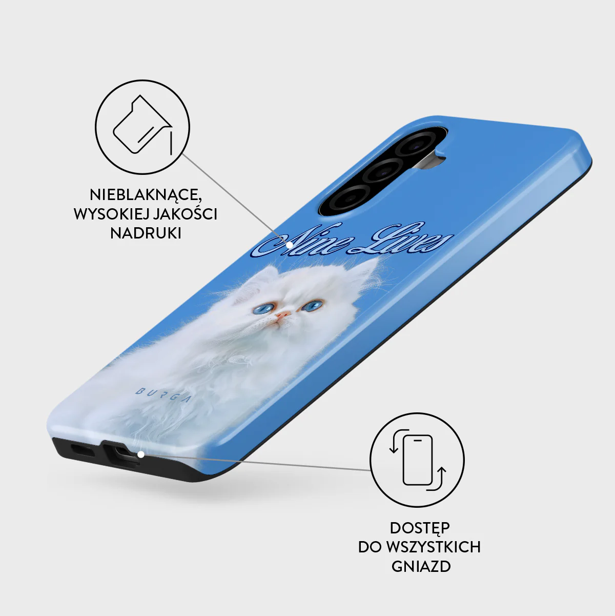 Nine Lives - Samsung Galaxy A57 5G Etui - Image 3