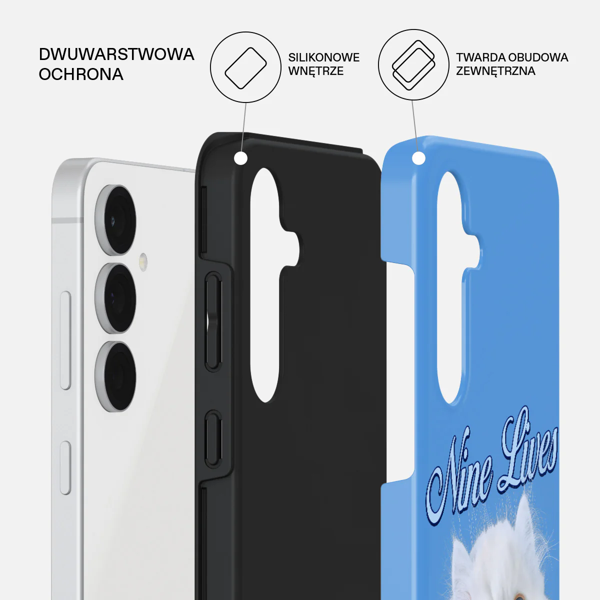 Nine Lives - Samsung Galaxy S25 FE Etui - Image 2