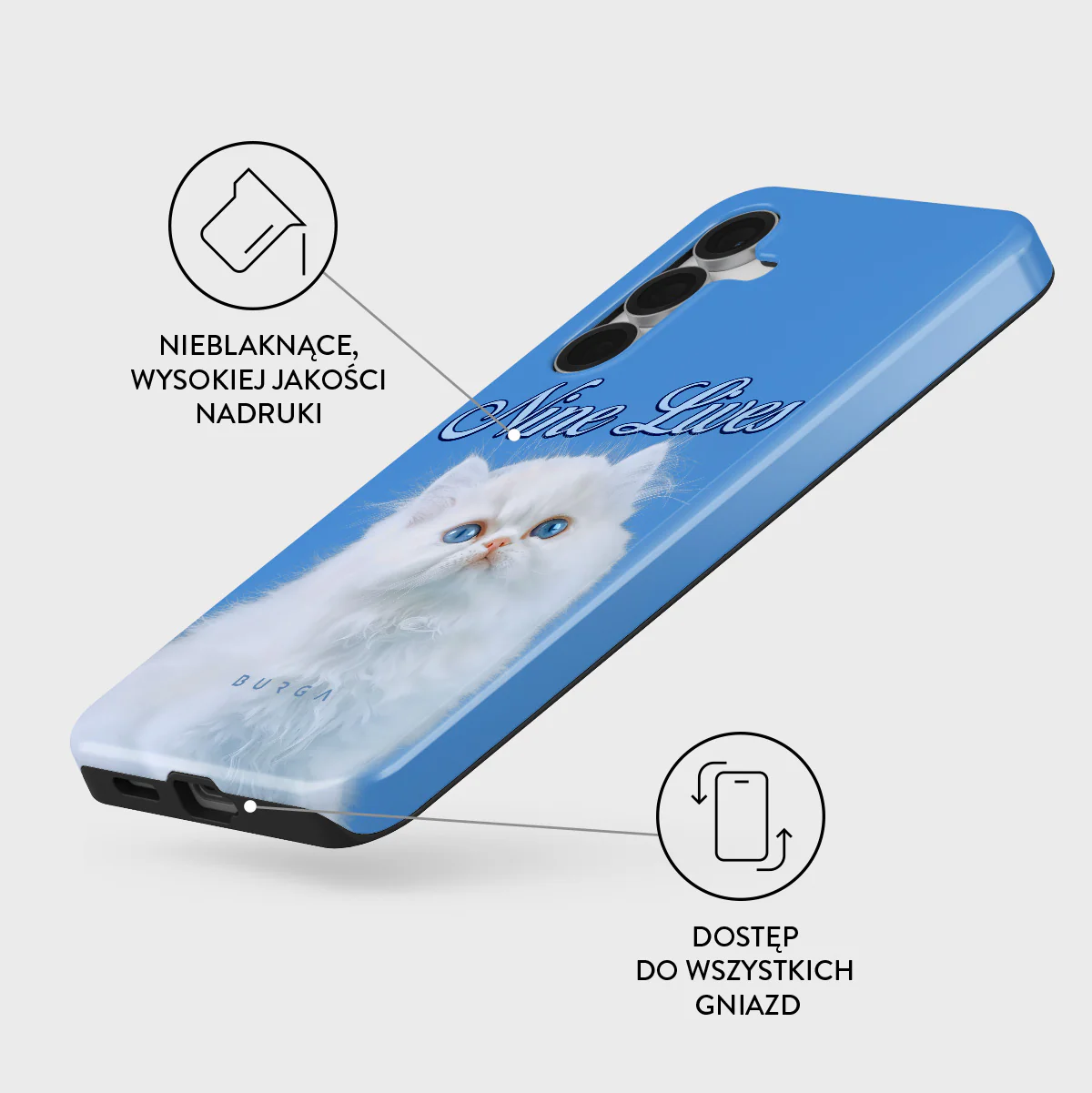 Nine Lives - Samsung Galaxy S25 FE Etui - Image 3