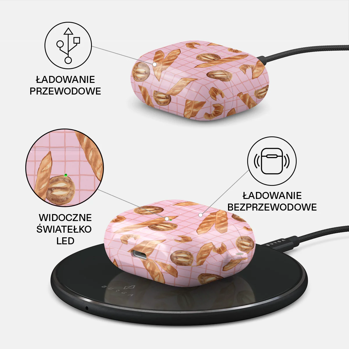 No Crumbs - Etui AirPods 3 - Image 3