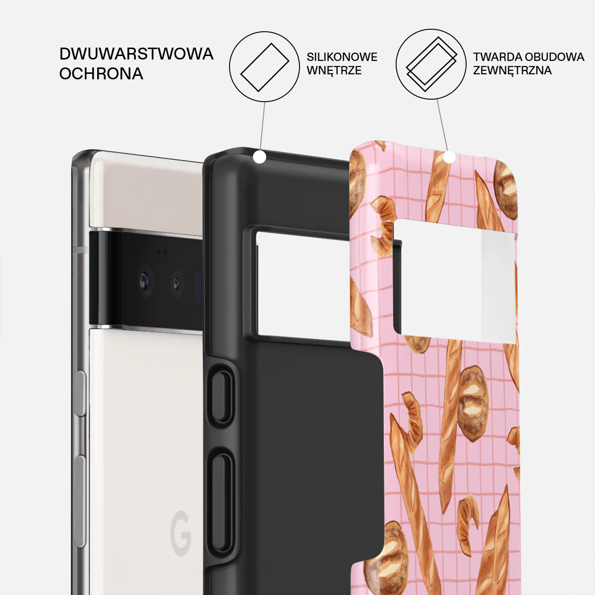 No Crumbs - Google Pixel 6 Pro Etui - Image 2
