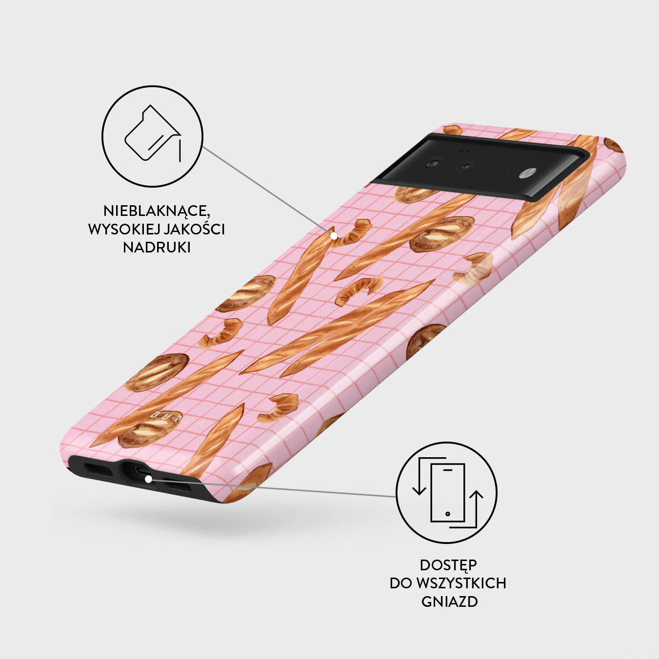 No Crumbs - Google Pixel 6a Etui - Image 3