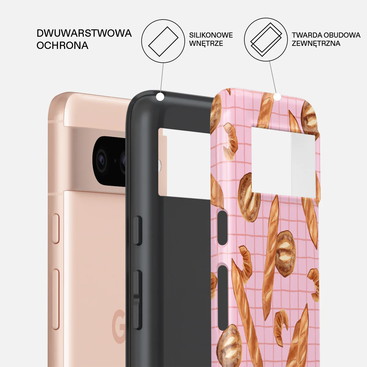 No Crumbs - Google Pixel 8 Etui - Image 2