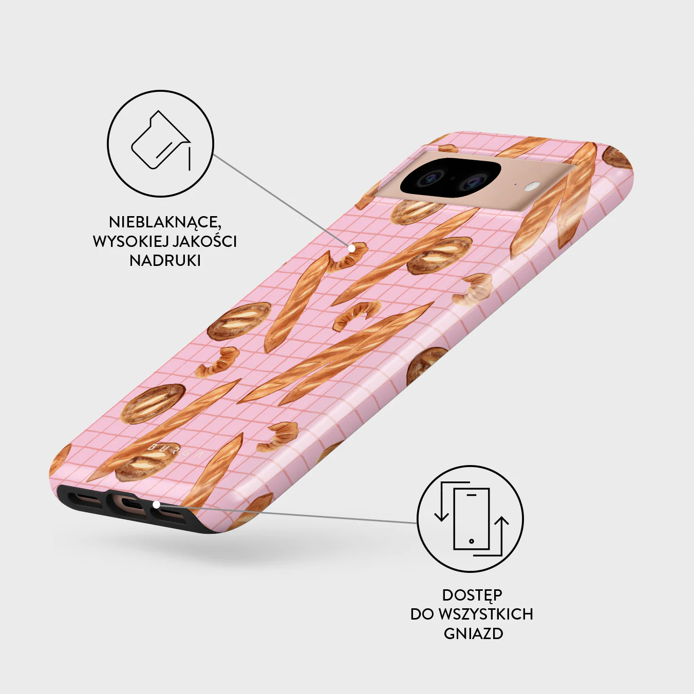 No Crumbs - Google Pixel 8 Etui - Image 3