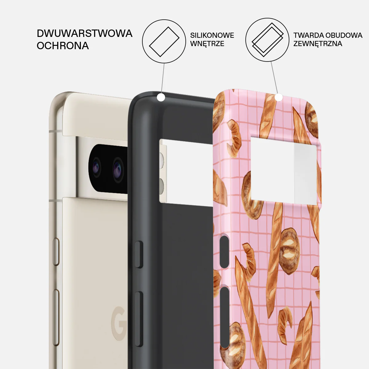 No Crumbs - Google Pixel 8 Pro Etui - Image 2