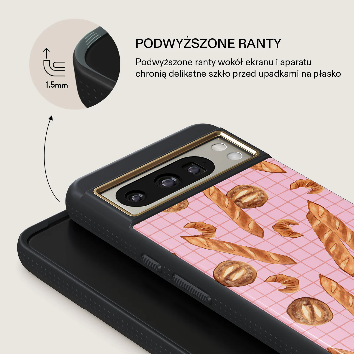 No Crumbs - Google Pixel 8 Pro Etui - Image 8
