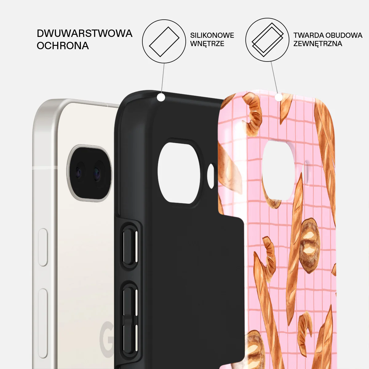 No Crumbs - Google Pixel 9a Etui - Image 2