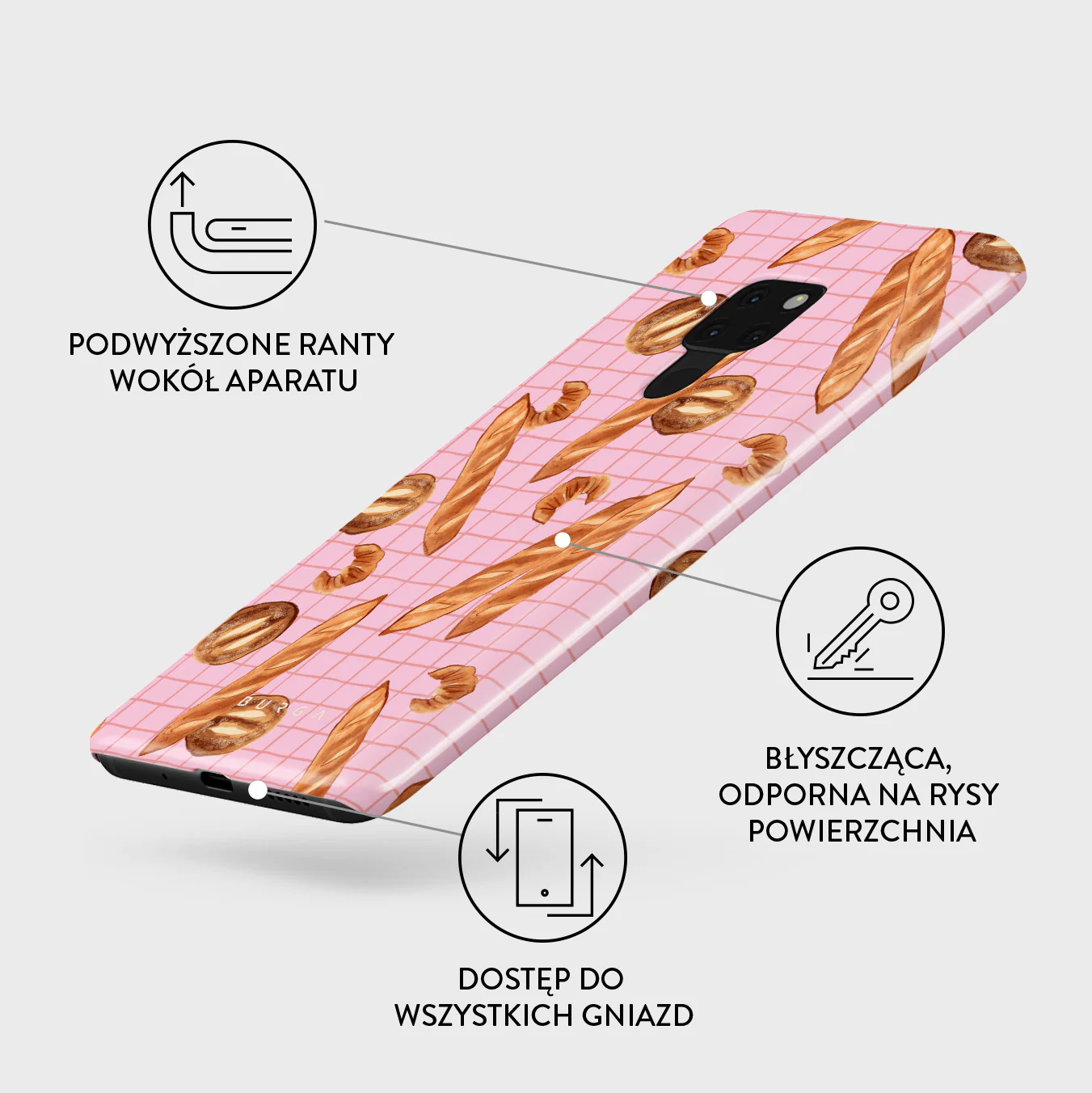 No Crumbs - Huawei Mate 20 Etui - Image 3