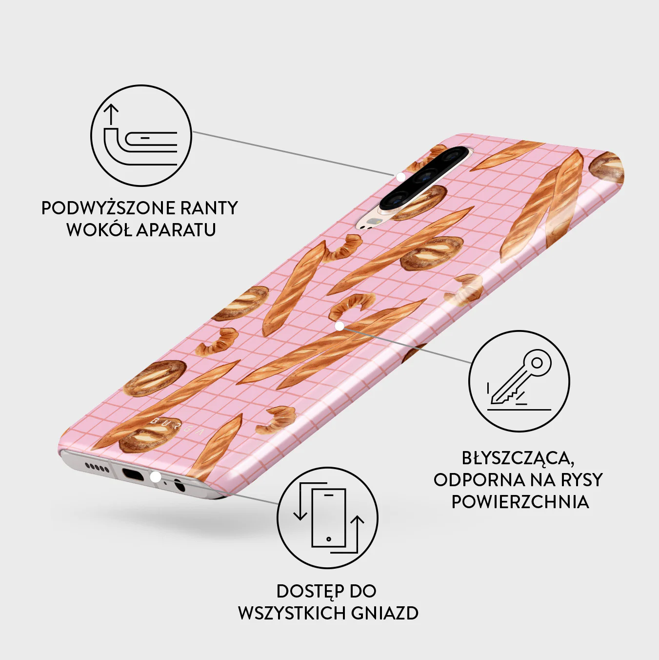 No Crumbs - Huawei P30 Etui - Image 3