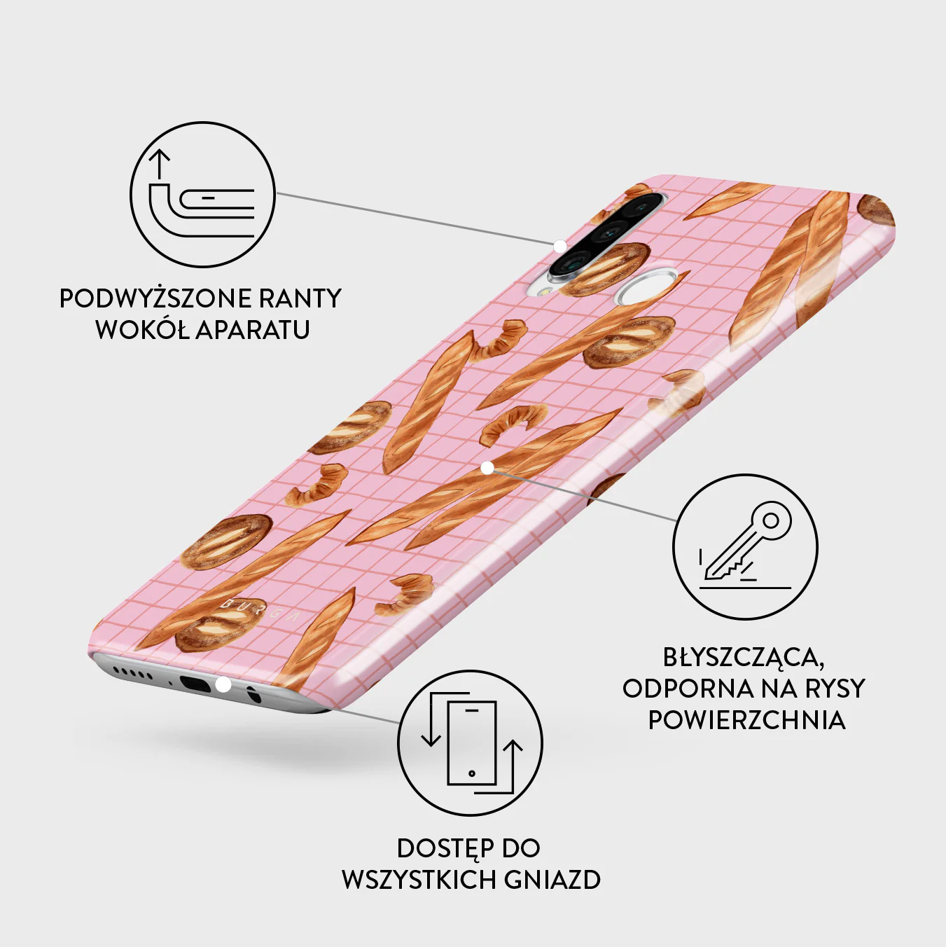No Crumbs - Huawei P30 Lite Etui - Image 3