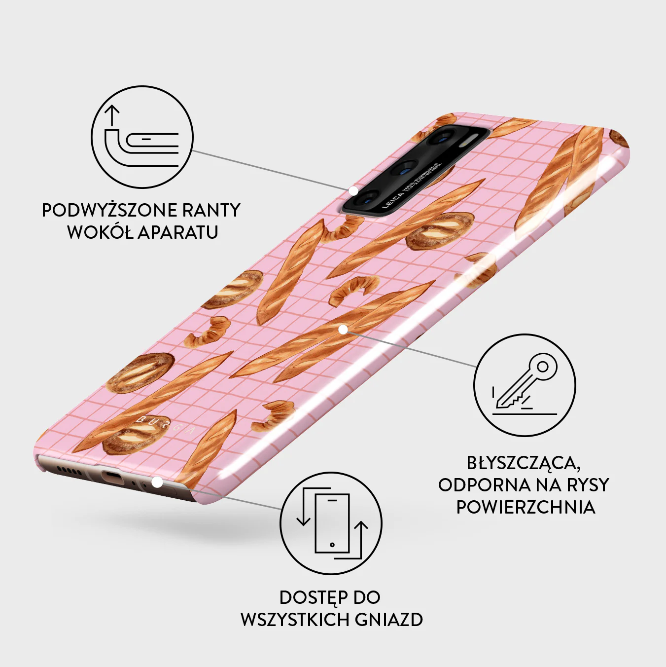 No Crumbs - Huawei P40 Etui - Image 3