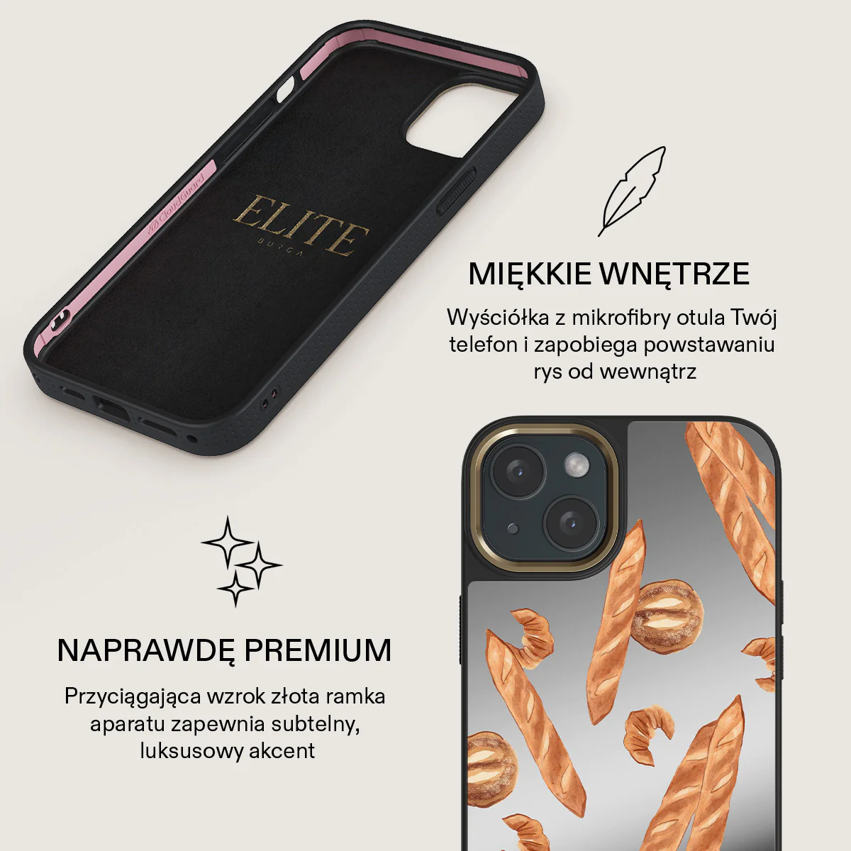 No Crumbs - iPhone 15 Etui - Image 32