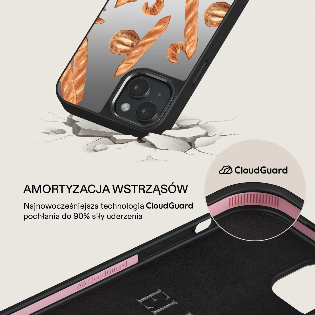 No Crumbs - iPhone 15 Etui - Image 36