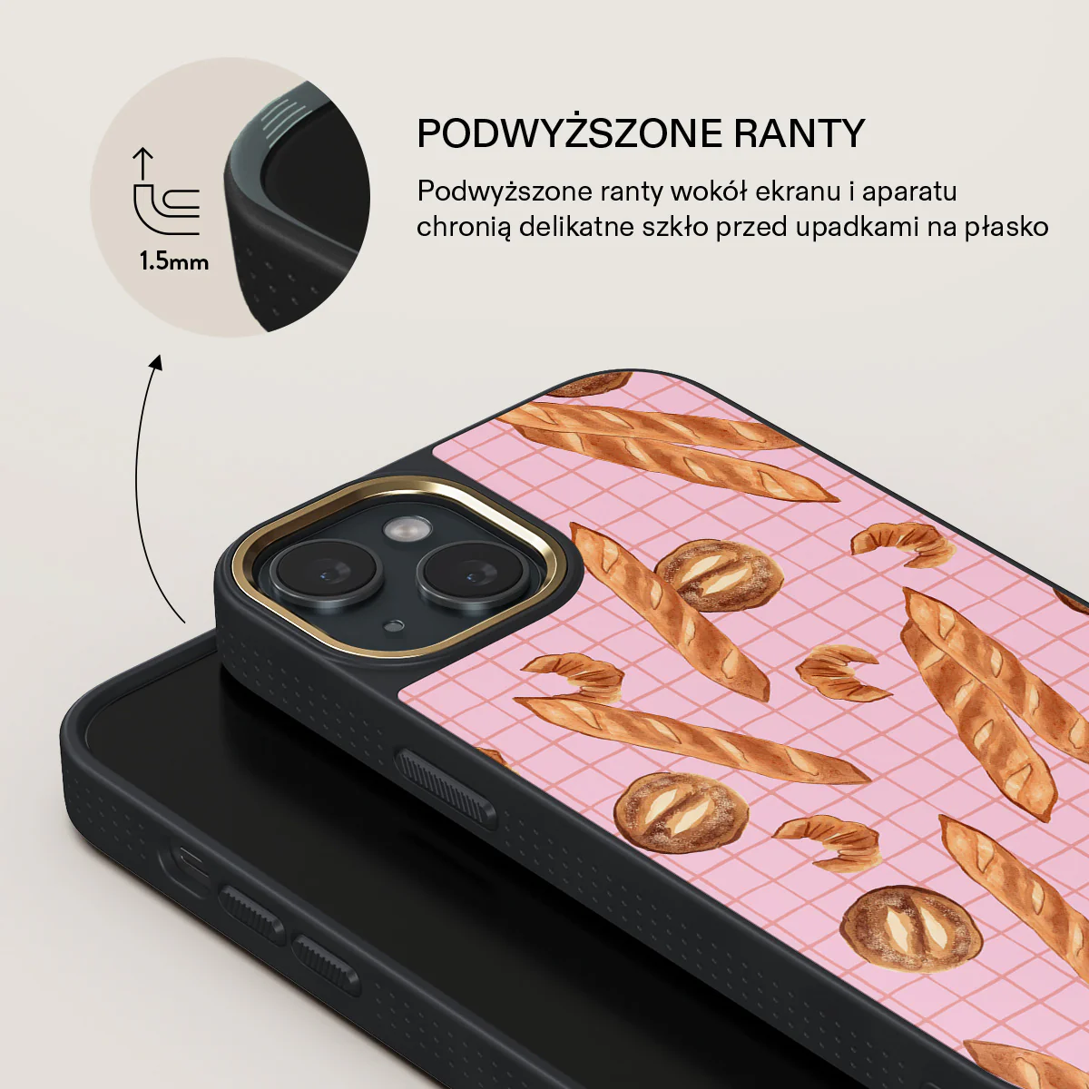 No Crumbs - iPhone 15 Etui - Image 8