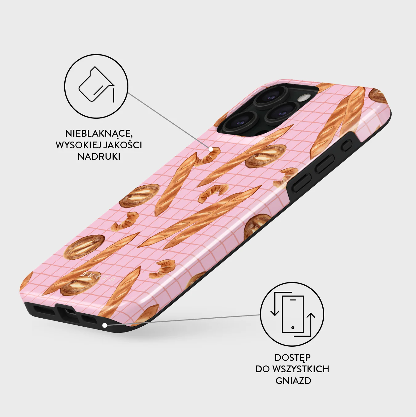 No Crumbs - iPhone 15 Pro Etui - Image 3
