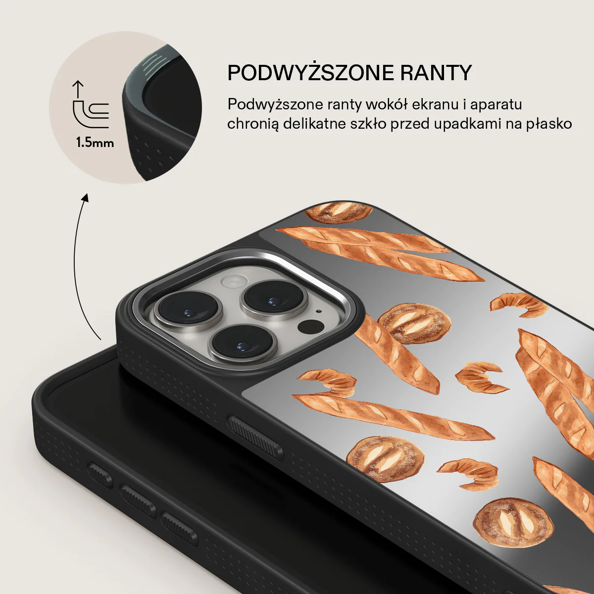 No Crumbs - iPhone 15 Pro Etui - Image 38