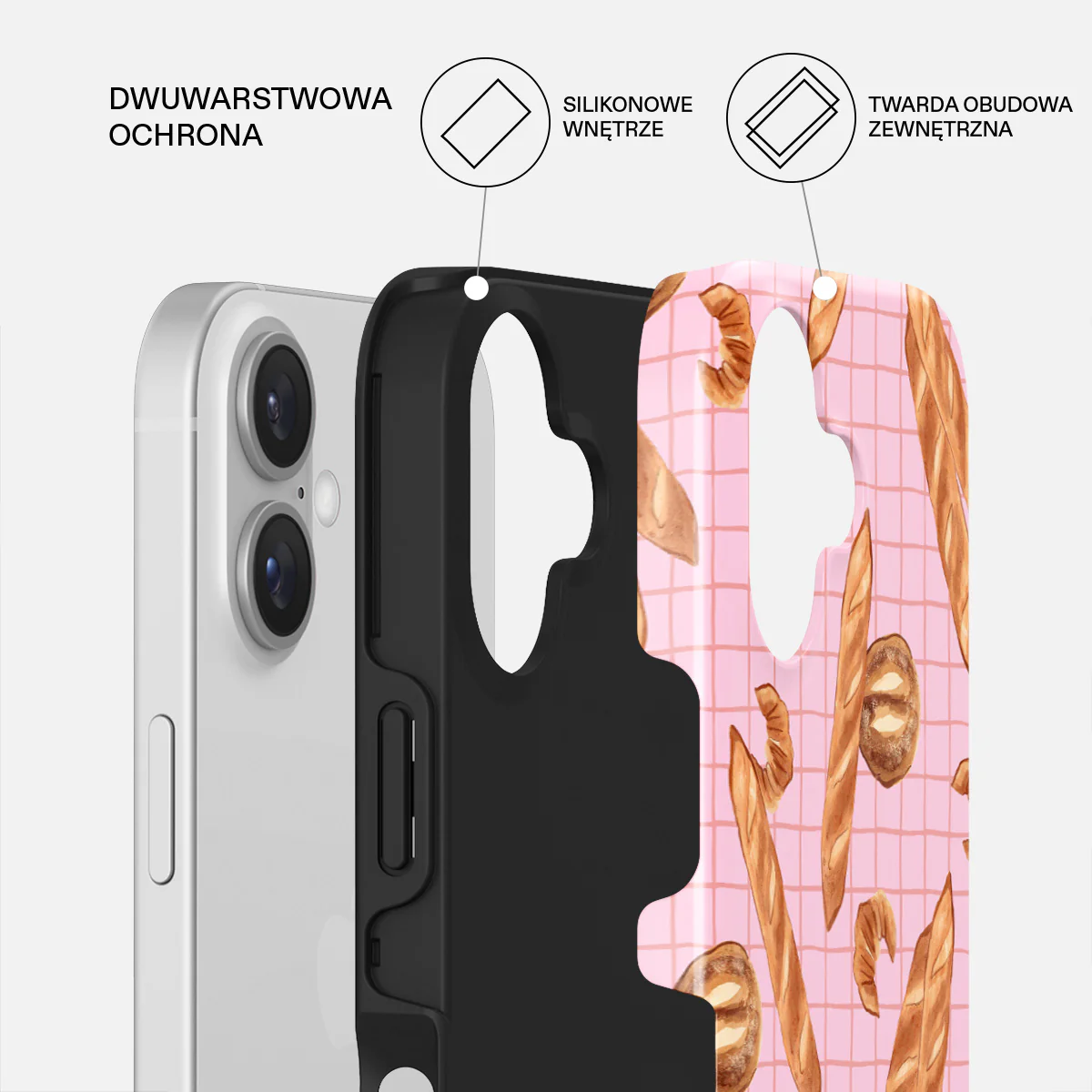 No Crumbs - iPhone 16 Etui - Image 2