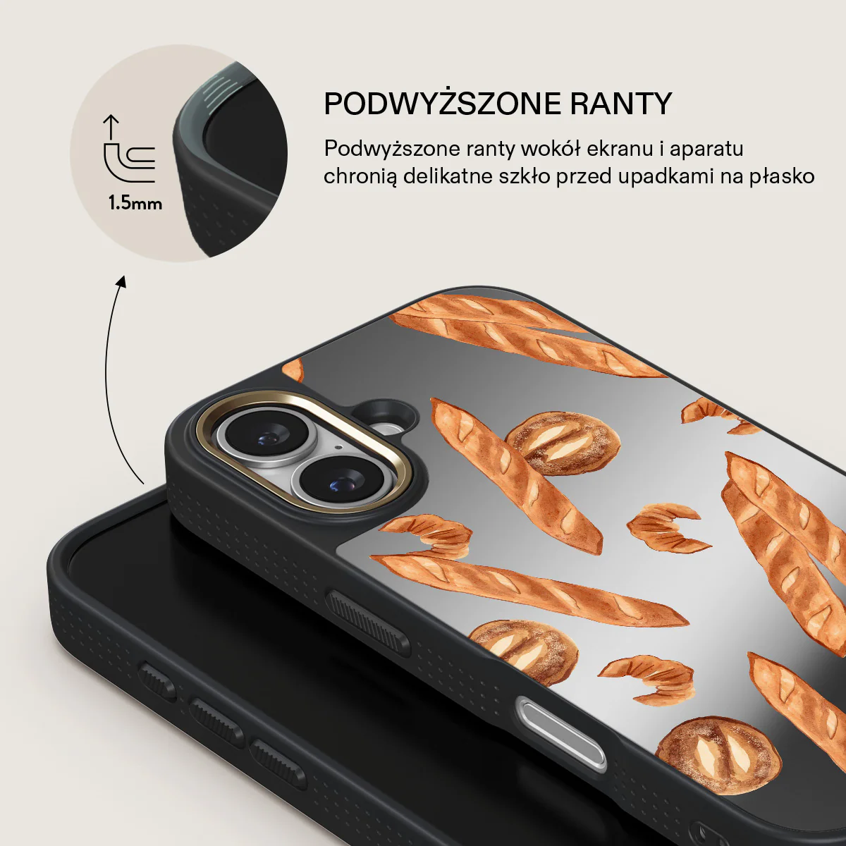 No Crumbs - iPhone 16 Etui - Image 31