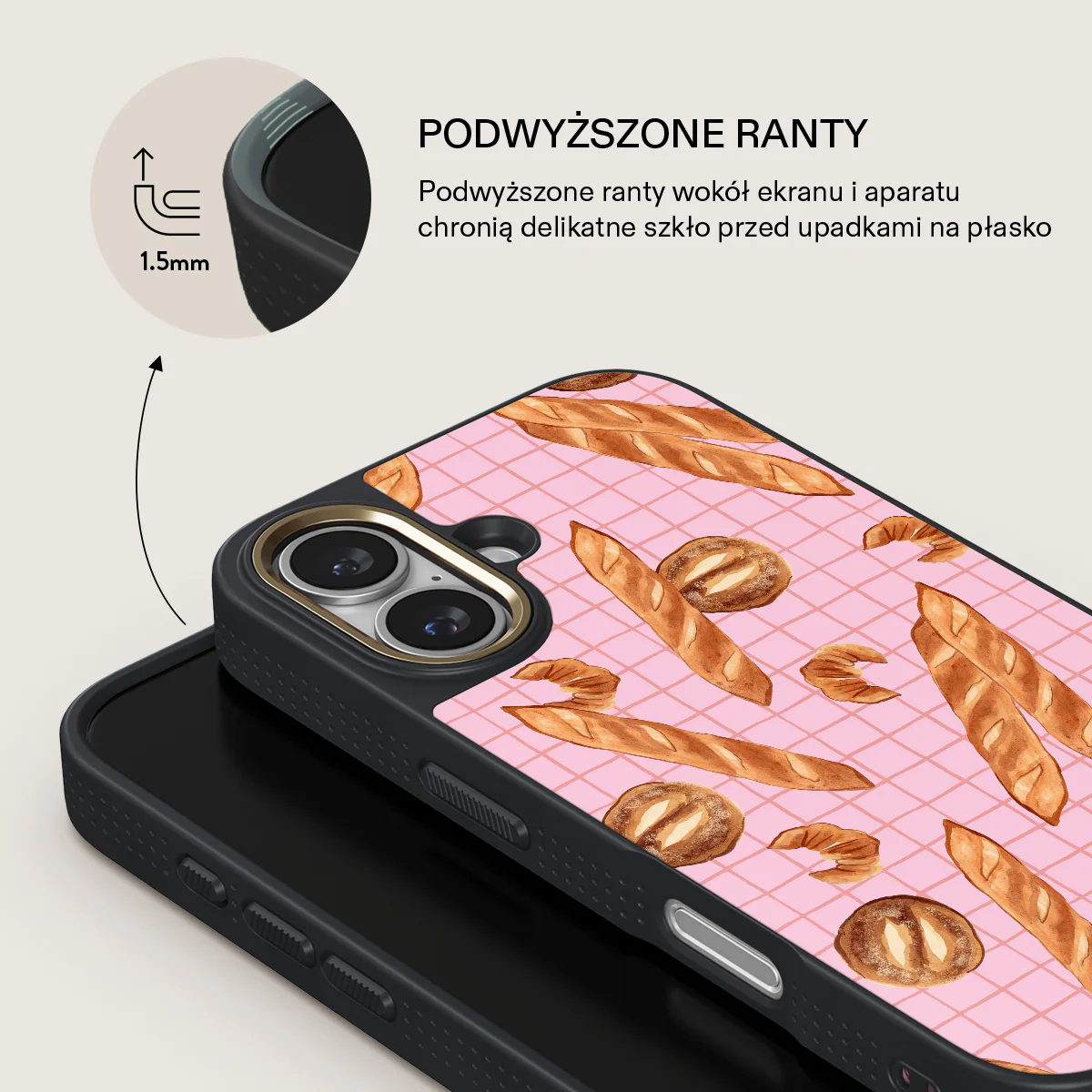 No Crumbs - iPhone 16 Etui - Image 9