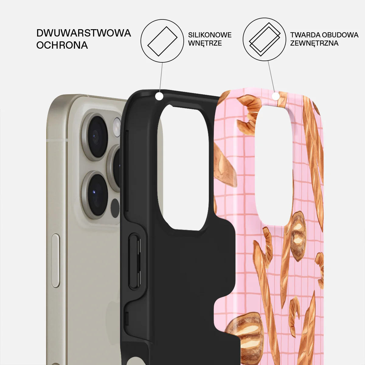 No Crumbs - iPhone 16 Pro Etui - Image 2