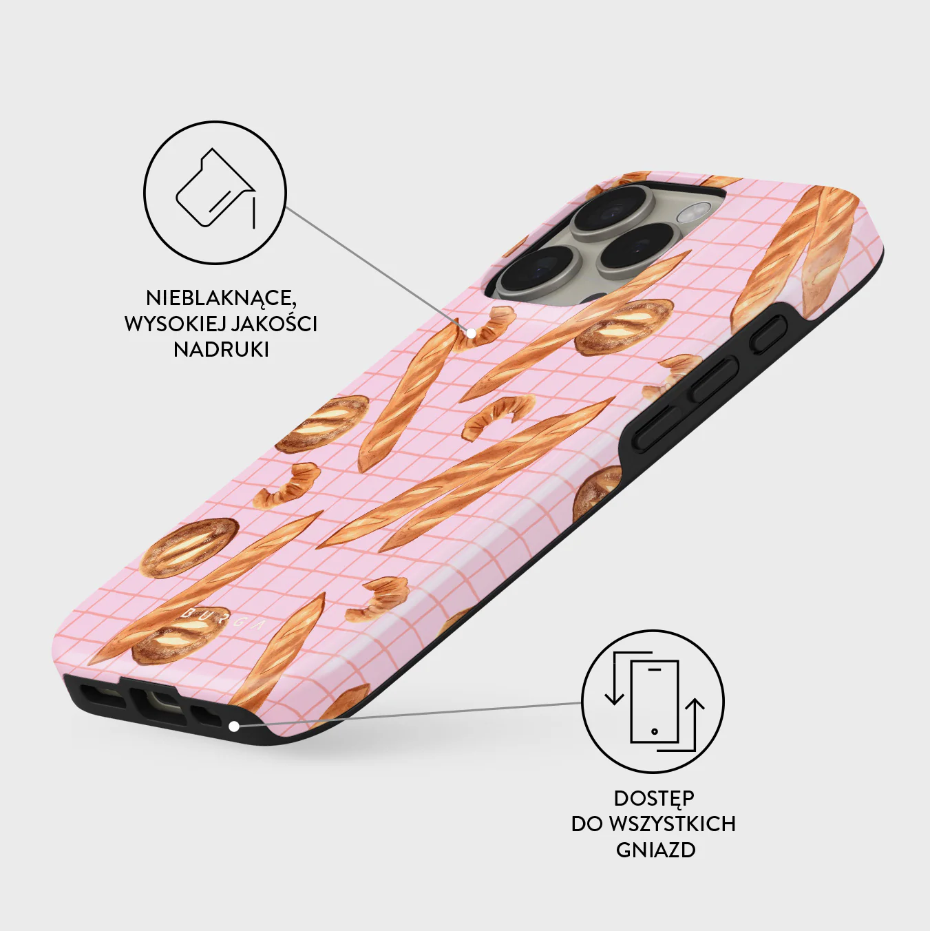 No Crumbs - iPhone 16 Pro Etui - Image 3