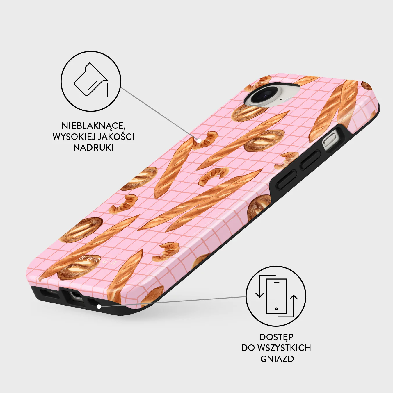 No Crumbs - iPhone 16e Etui - Image 3