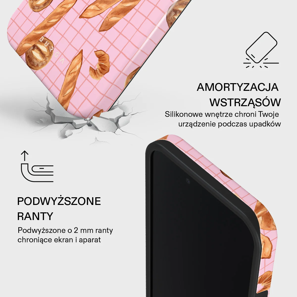 No Crumbs - iPhone 16e Etui - Image 4