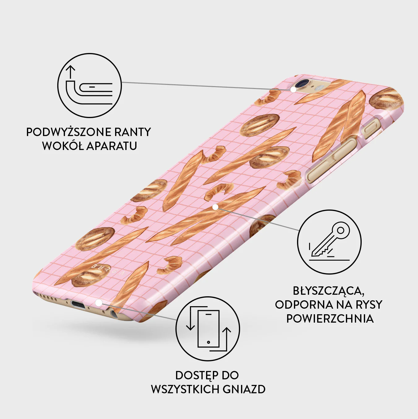 No Crumbs - iPhone 6 / 6S Etui - Image 3