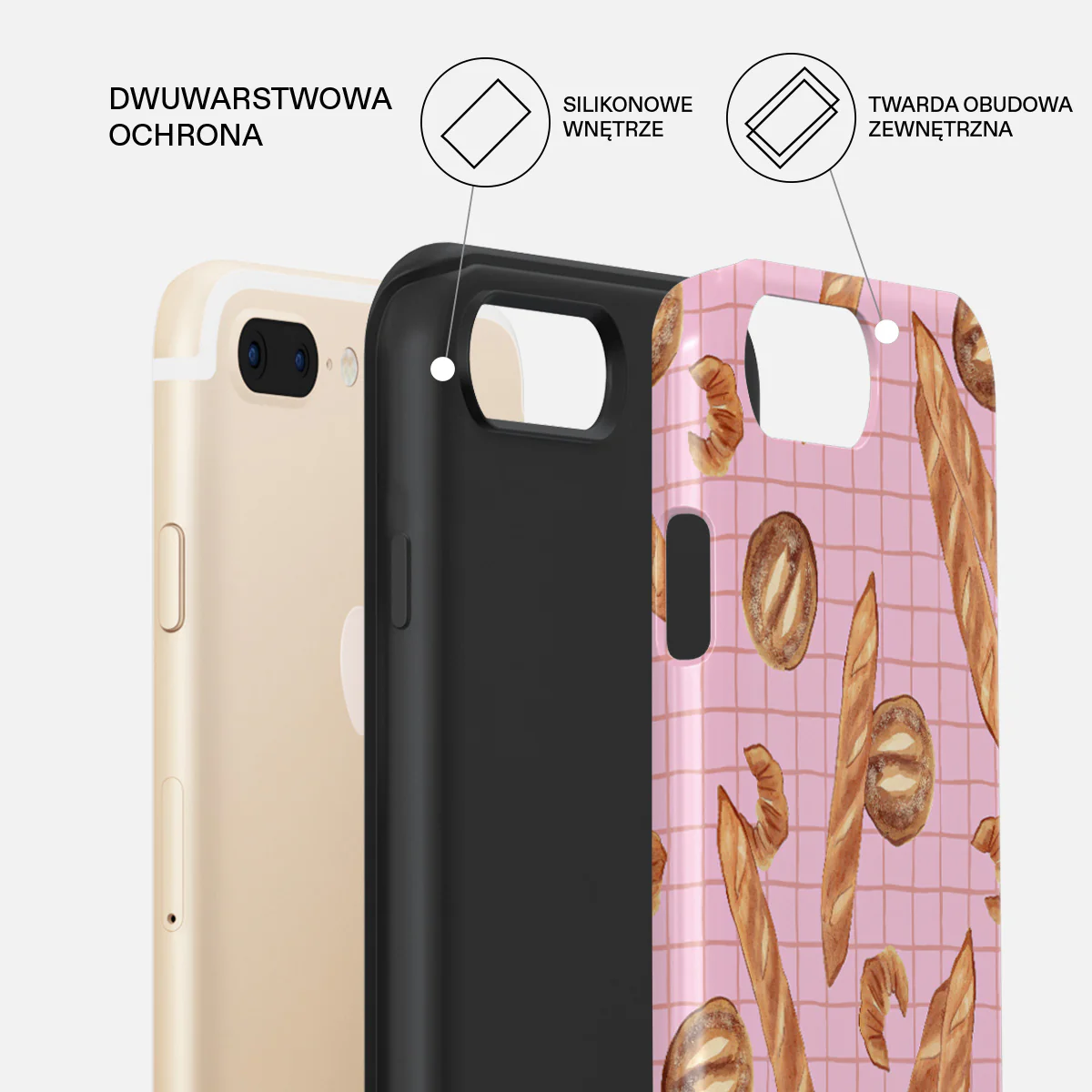No Crumbs - iPhone 7 Plus / 8 Plus Etui - Image 6