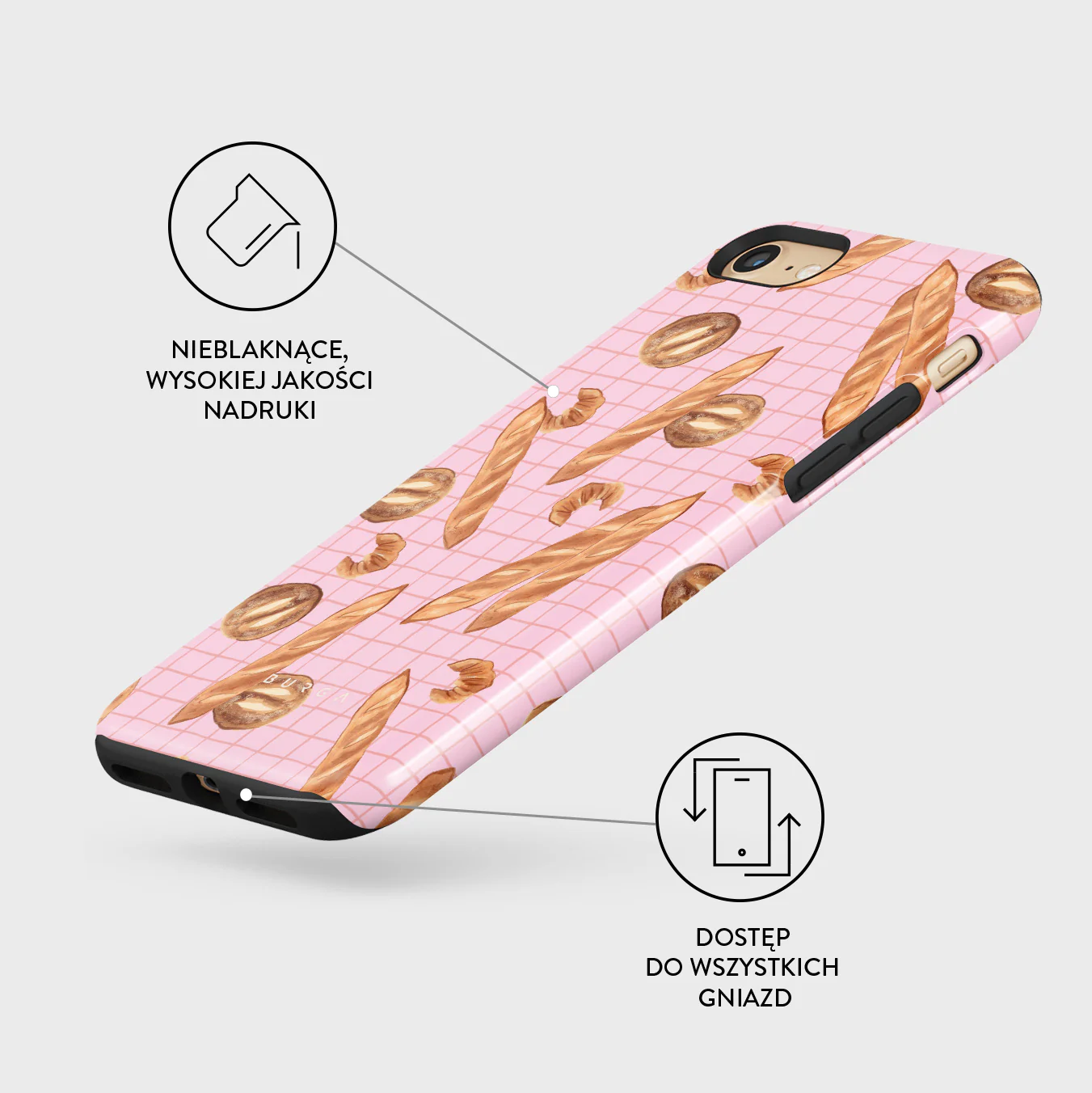 No Crumbs - iPhone SE (2020) Etui - Image 7