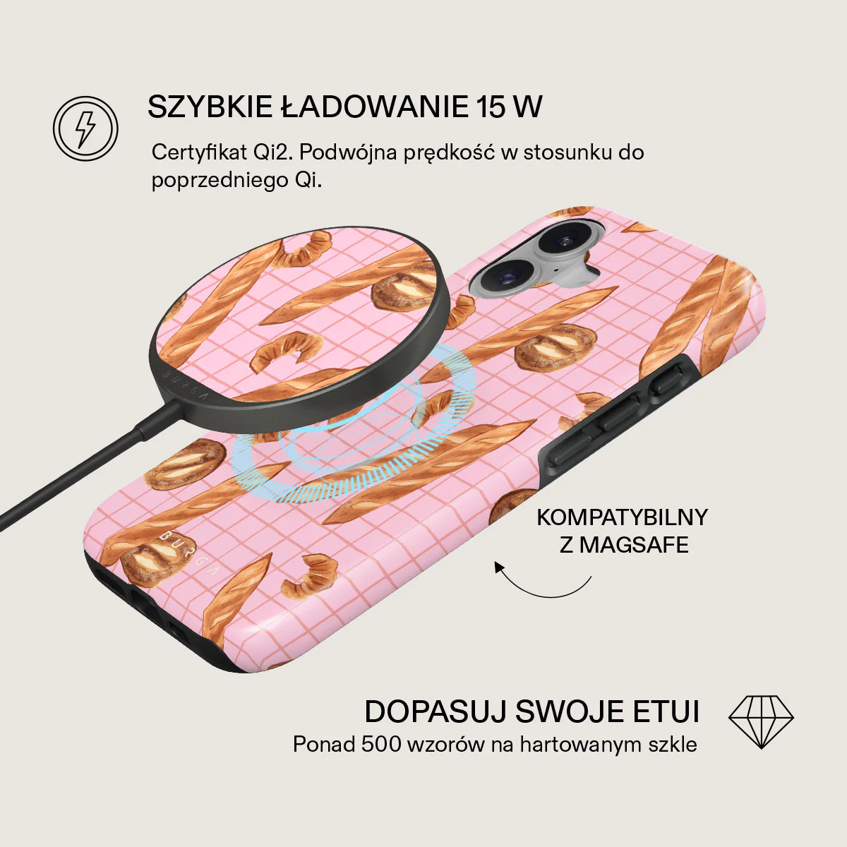 No Crumbs - Magnetyczna ładowarka bezprzewodowa - Image 5