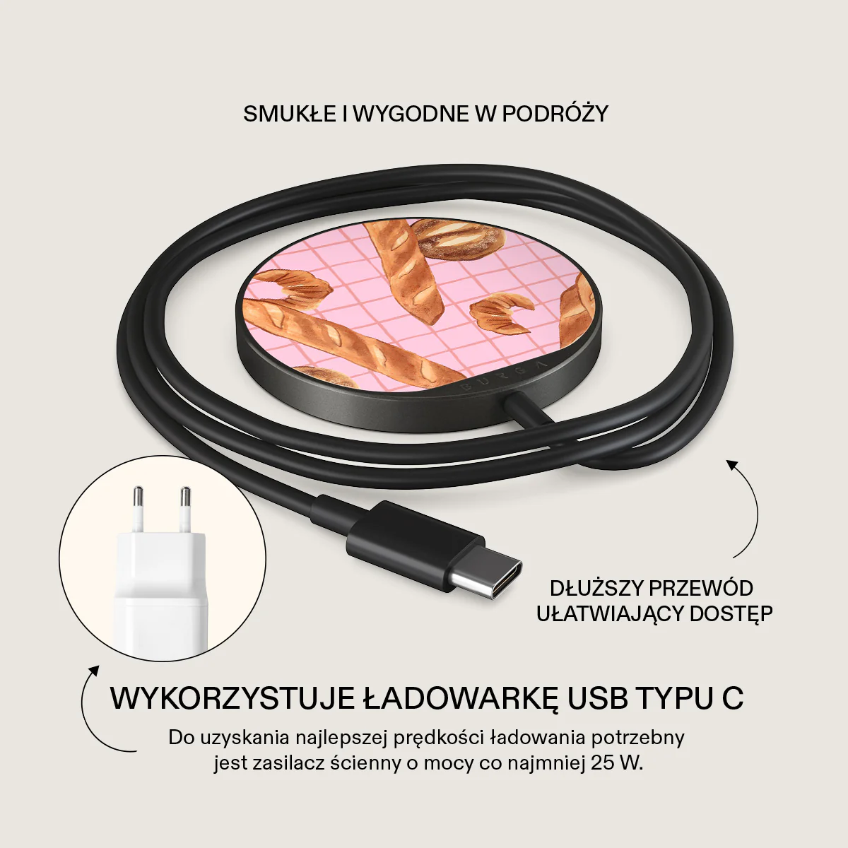 No Crumbs - Magnetyczna ładowarka bezprzewodowa - Image 6