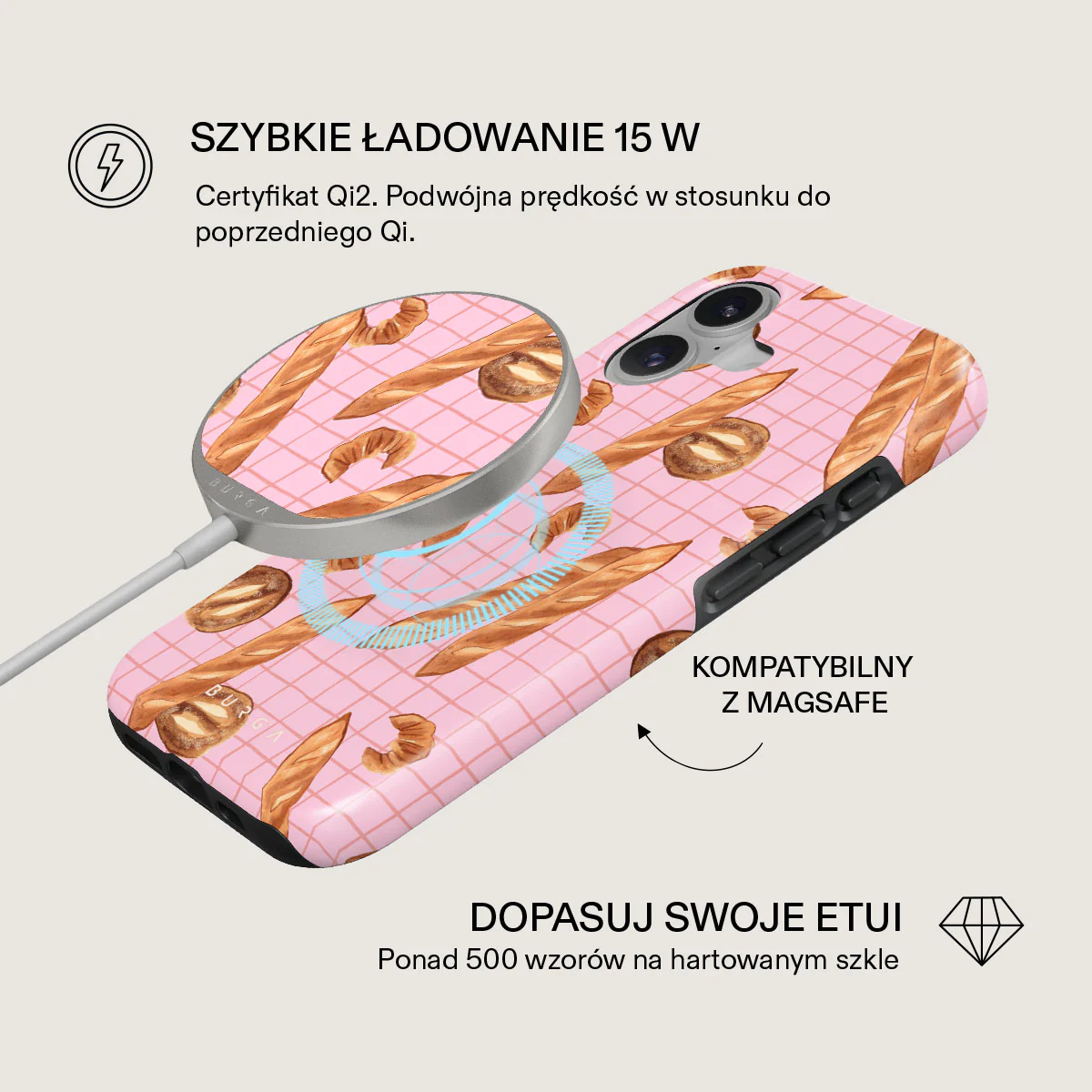 No Crumbs - Magnetyczna ładowarka bezprzewodowa - Image 8